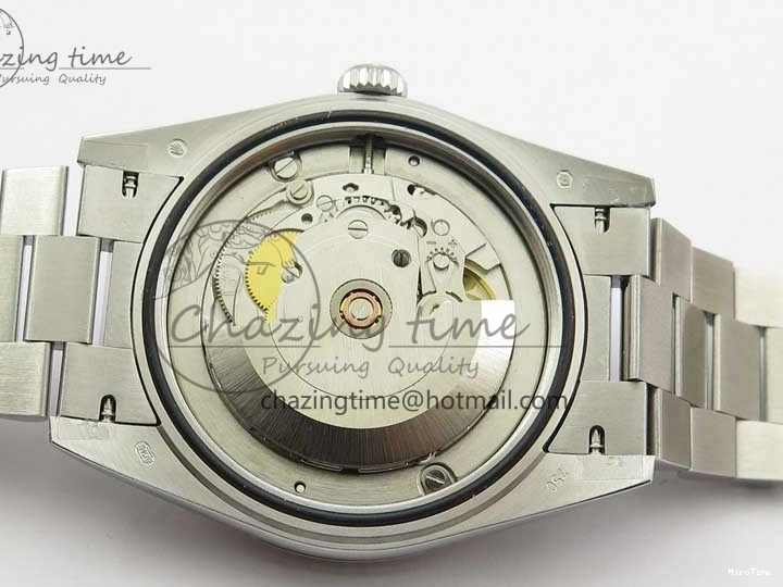 MiroTime 0307 Neat Day-Date 40mm 228239 BP New Dial Version 904 SS RG Stick Markers Dial on SS President Bracelet A 2819